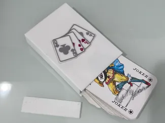 Playing card box