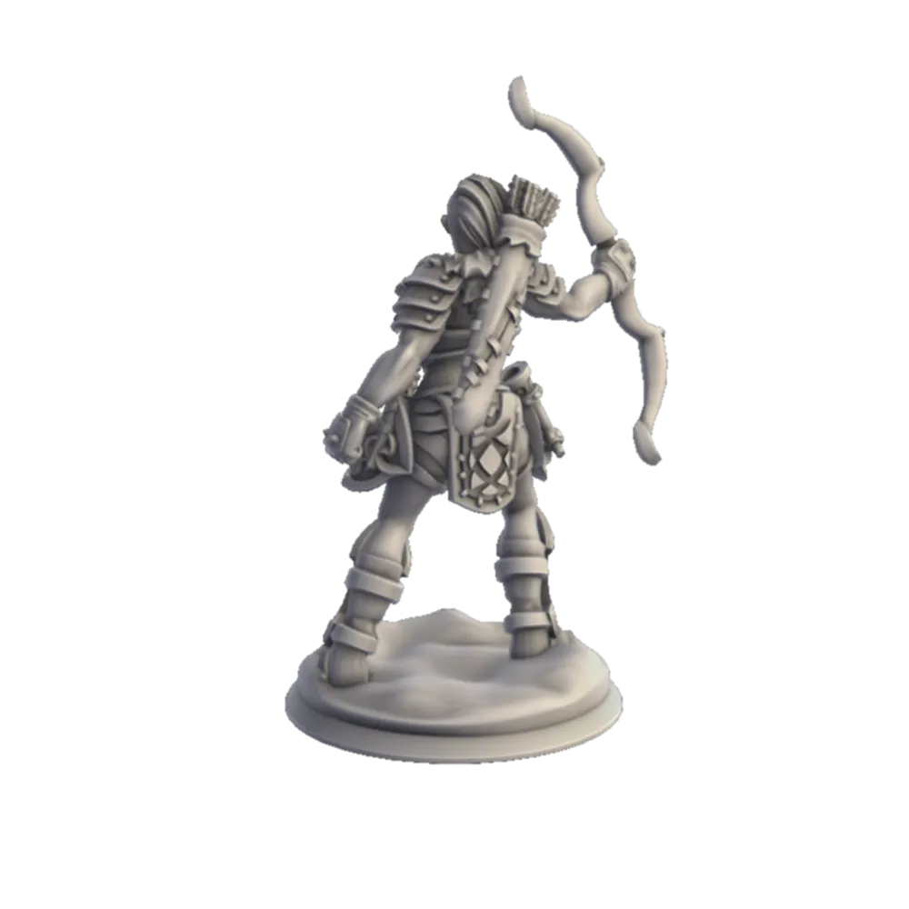 Female Goliath Ranger - Daily Miniature Challenge by GFrames Geek ...