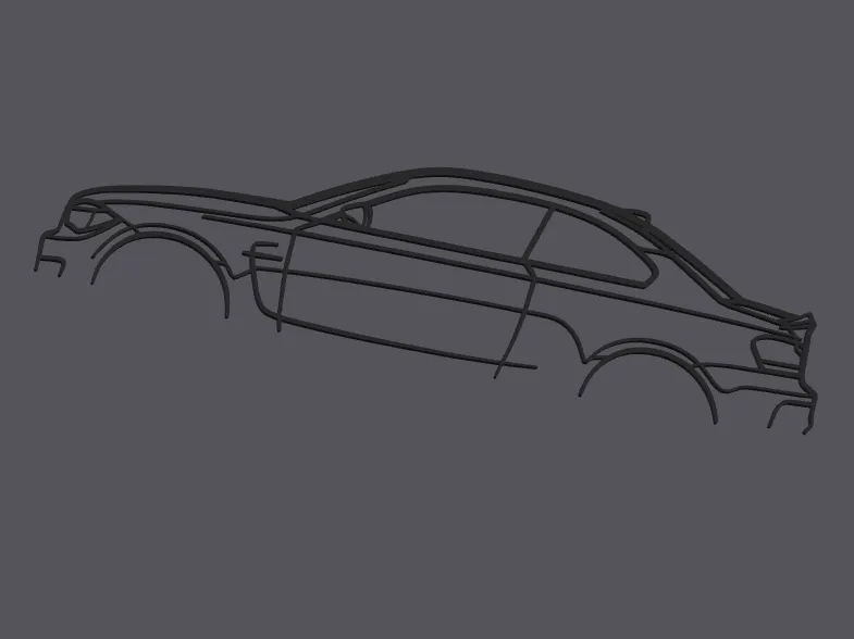 BMW M1 F82 Wall Art
