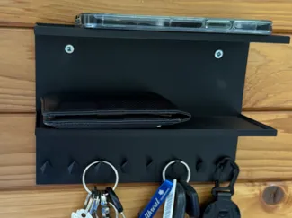 Wallet and Key Shelf