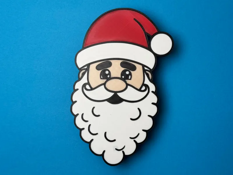Santa Claus Head (2D)