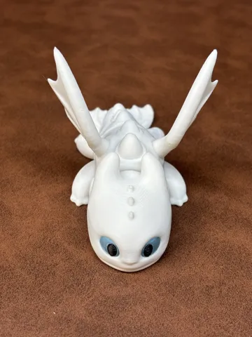 Toothless Dragon-Light Fury (Keychain) view 4