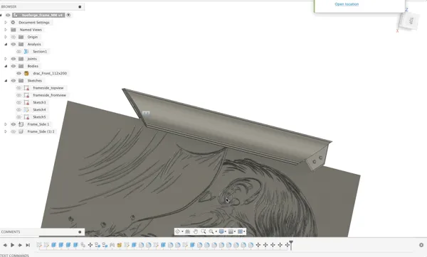 Cadre modulaire pour impressions HueForge