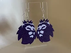 Football Premier League Lion  earrings Large
