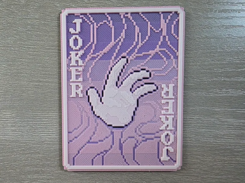 Balatro Joker Hueforge - Four Fingers Joker