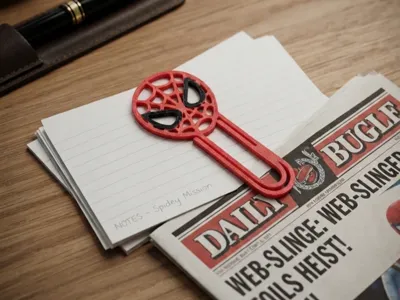 Spider-Man Paper Clip