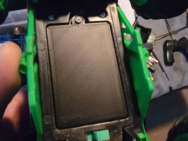 RC Monster Jam truck Battery Cover
