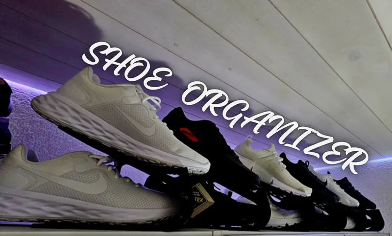Shoe Organizer Optimized for Bambulab Printers