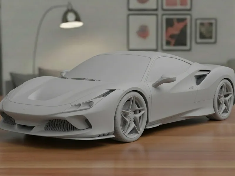 Ferrari F8 Tributo Model