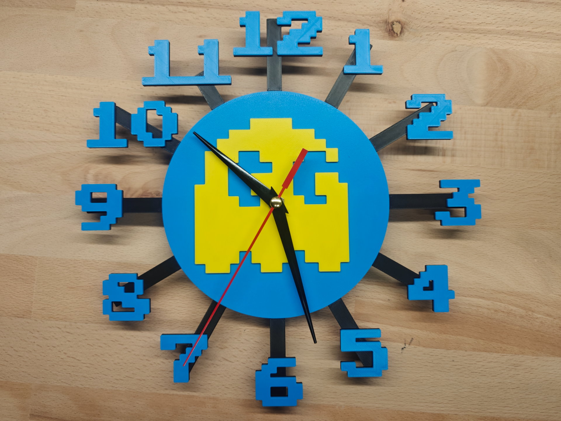 Pac-Man Uhr_AMS / Pac-Man Clock_AMS 