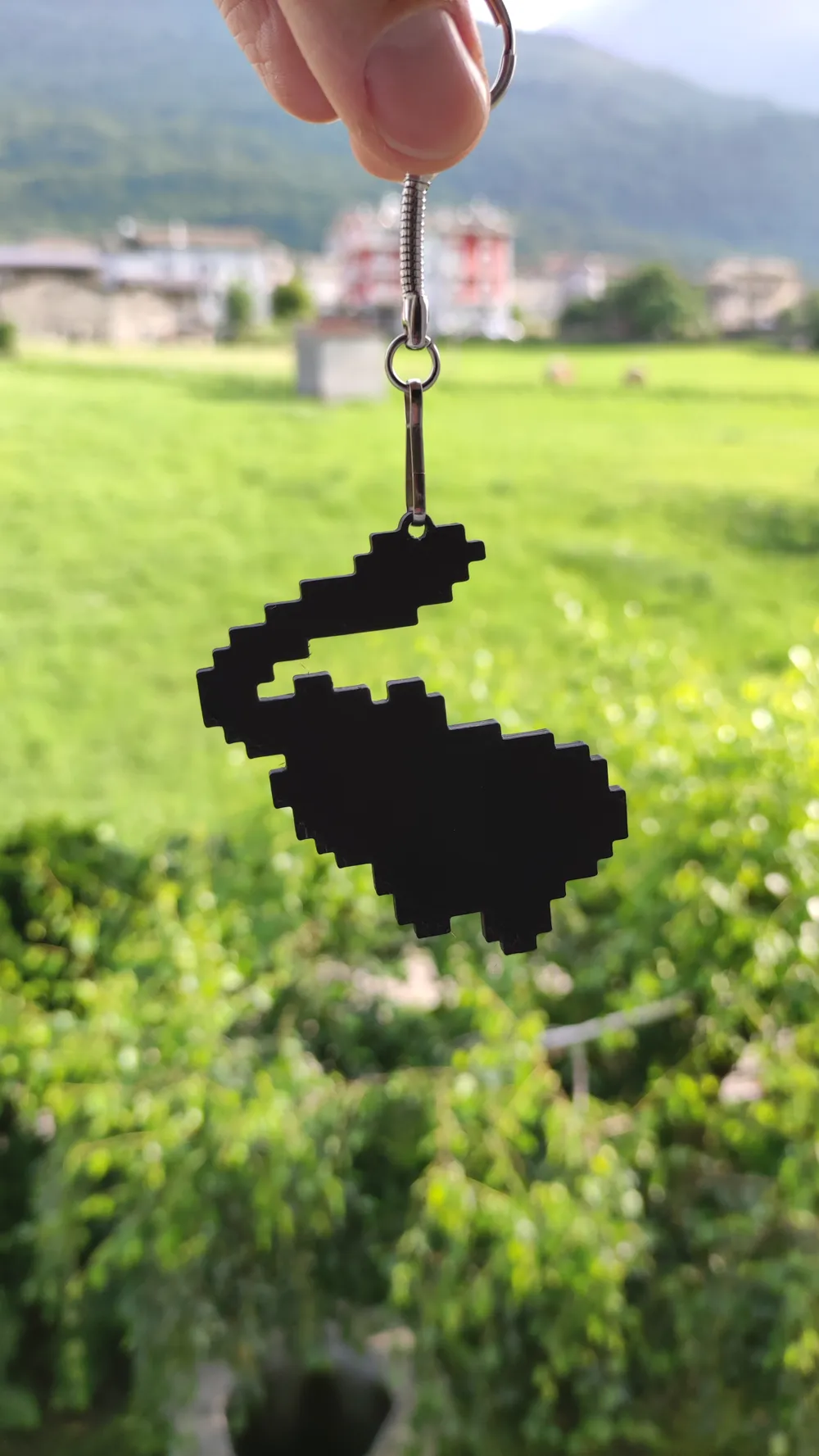Pixel Art POKEMON MEW NFC Keychain by miky mako MakerWorld: Download ...