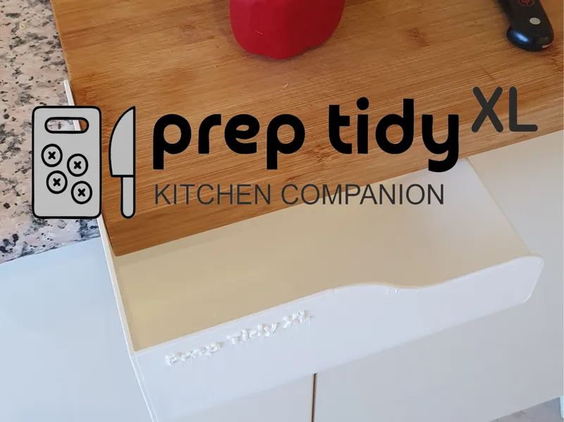 Prep Tidy XL/Scraper Kitchen Companion - GIFT IDEA