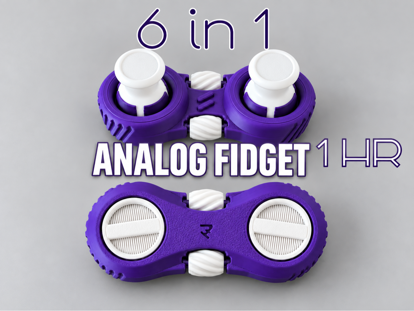 Joystick Fidget 6 in 1 Fidget toy - Satisfying Toy 3D model