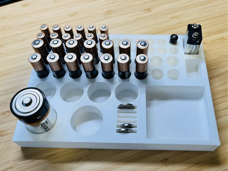 Battery Storage draw insert