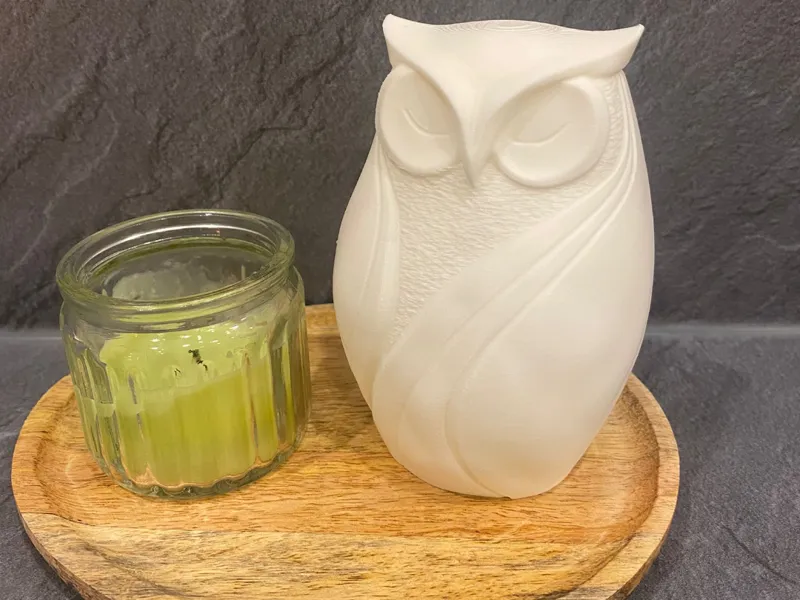 Elegante Deko-Eule – Stilvolle Owl Figur