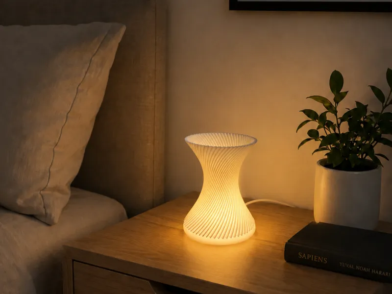 Wormhole Lamp - Japandi/Scandi