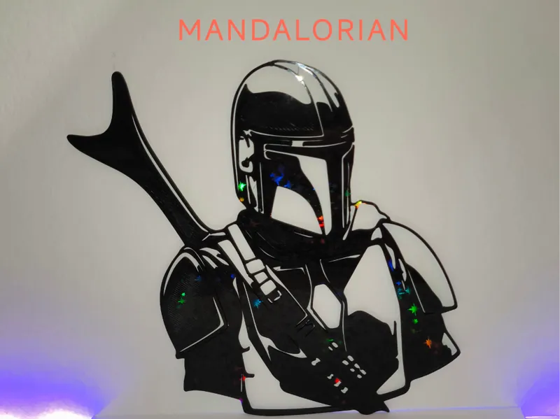 MANDALORIAN 2D ART