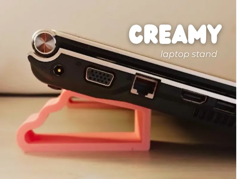 One-piece Laptop Stand