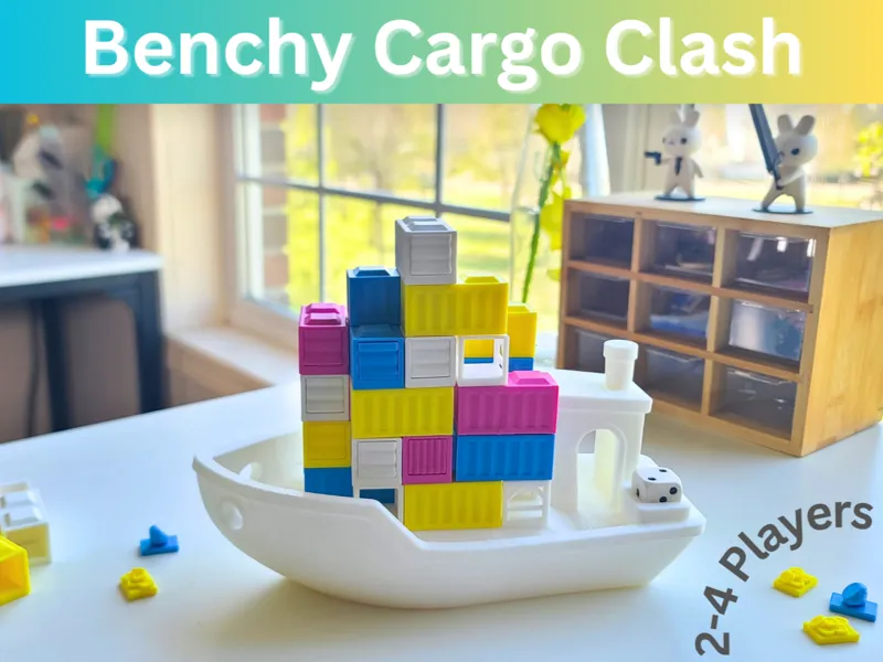 Benchy Cargo Clash - Fully Printable Board Game