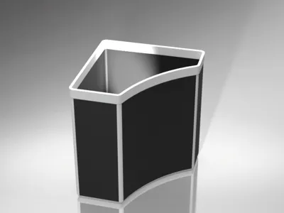 Custom Corner Bin