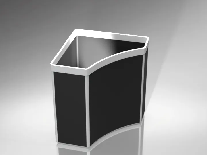 Custom Corner Bin