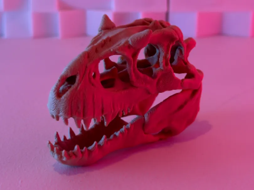 Adorno temático: Indominus Rex Skull V2 (10-25 Grams). Referencia del modelo original.