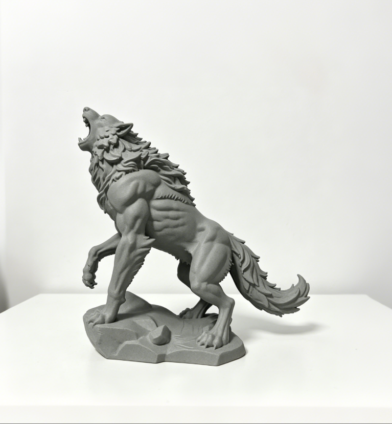 Miniatura 2 do modelo 3D 巨狼