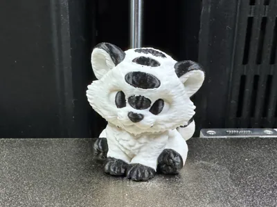 Chibi White Tiger – Small Size, Big Roar