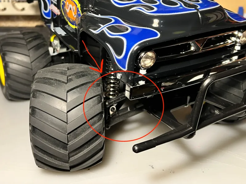 Tamiya lunch box double wishbone suspension