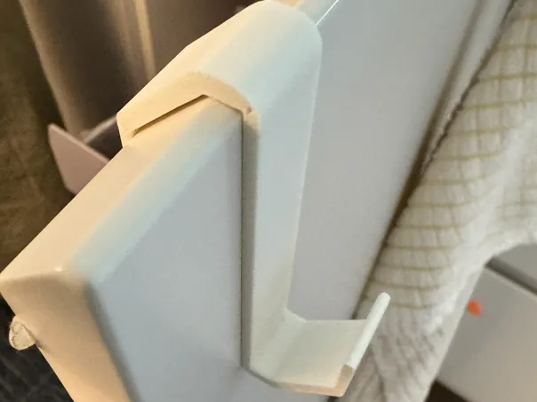 Hook for kitchen cabinet door