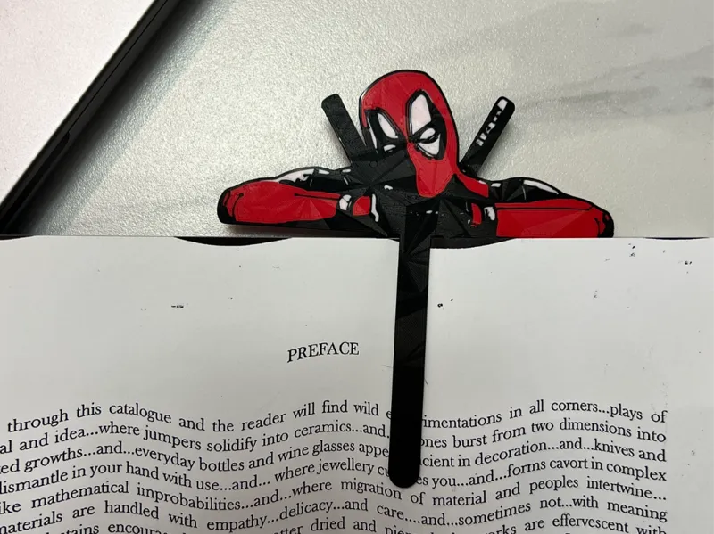 Deadpool bookmark