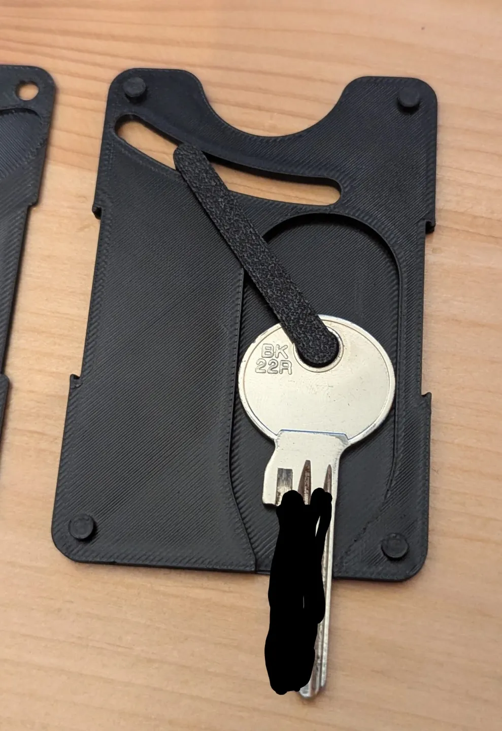 Keyplate for Lockcard Wallet by Krufti - MakerWorld