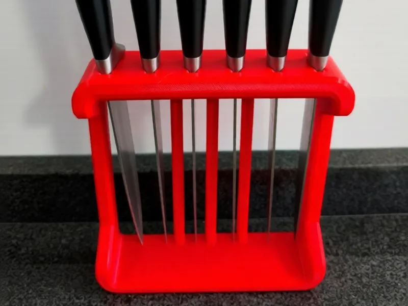 Steak knives block