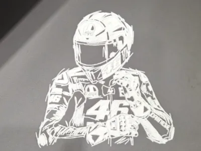 Valentino Rossi Wall Decor