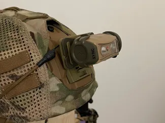 NVG mount for Princeton Tec Sync headlamp