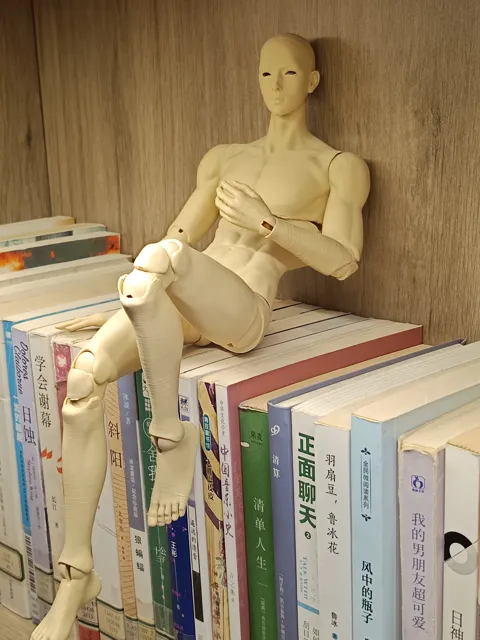 人型可动玩偶男体（需组装） view 4