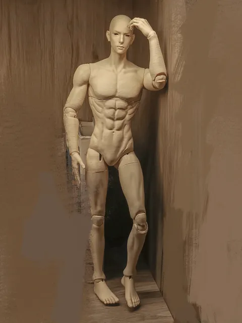 人型可动玩偶男体（需组装） view 2