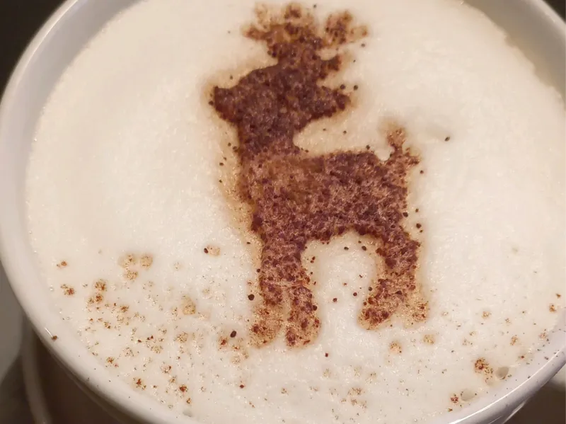 Plantillas para Arte Cafe Latte (edición Navidad)
