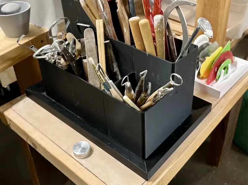 POTTERY TOOL STORAGE