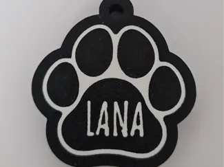 Medaglietta cane personalizzabile