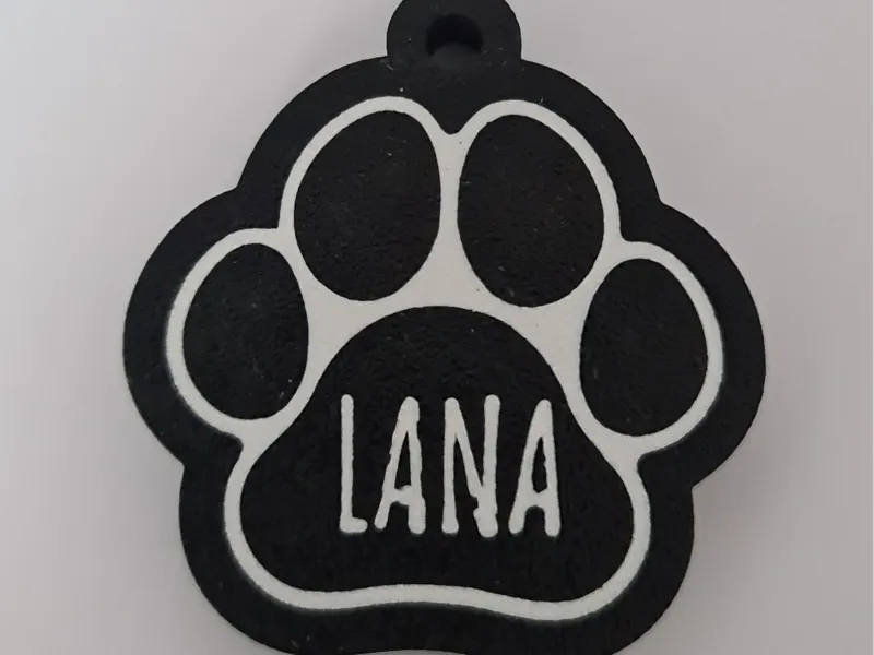 Medaglietta cane personalizzabile
