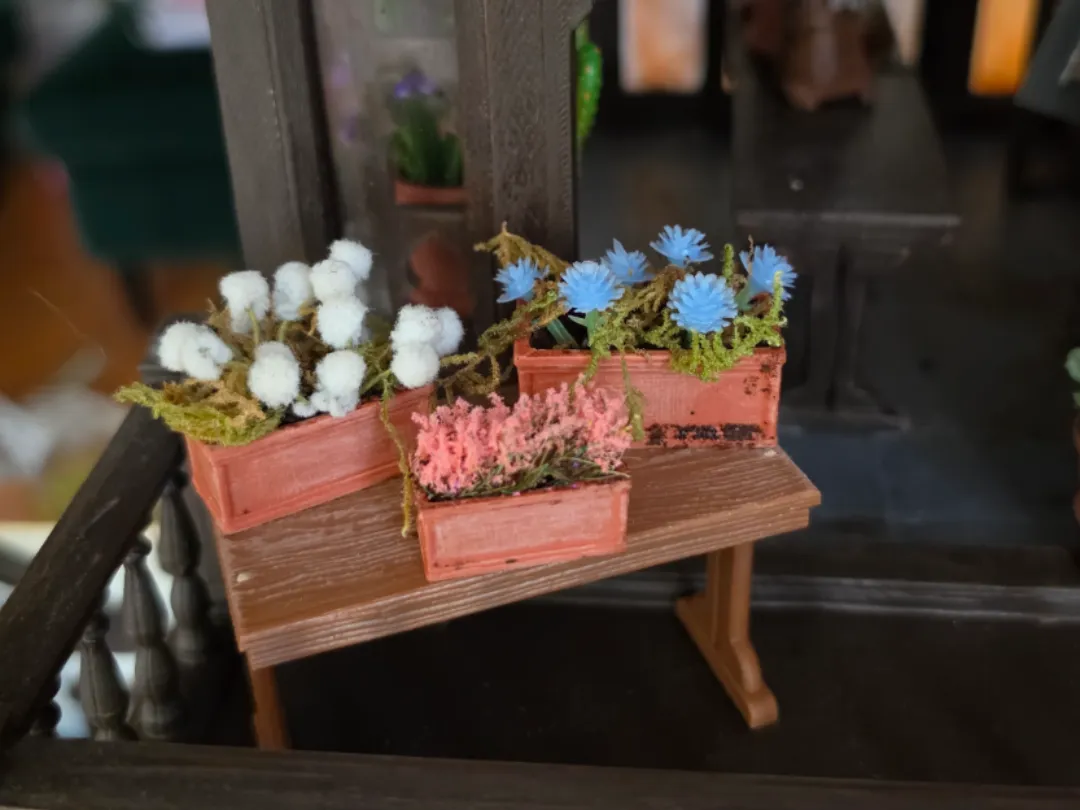 Mini Dollhouse Rustic Terracotta Planter Pots - Free 3D Print Model ...