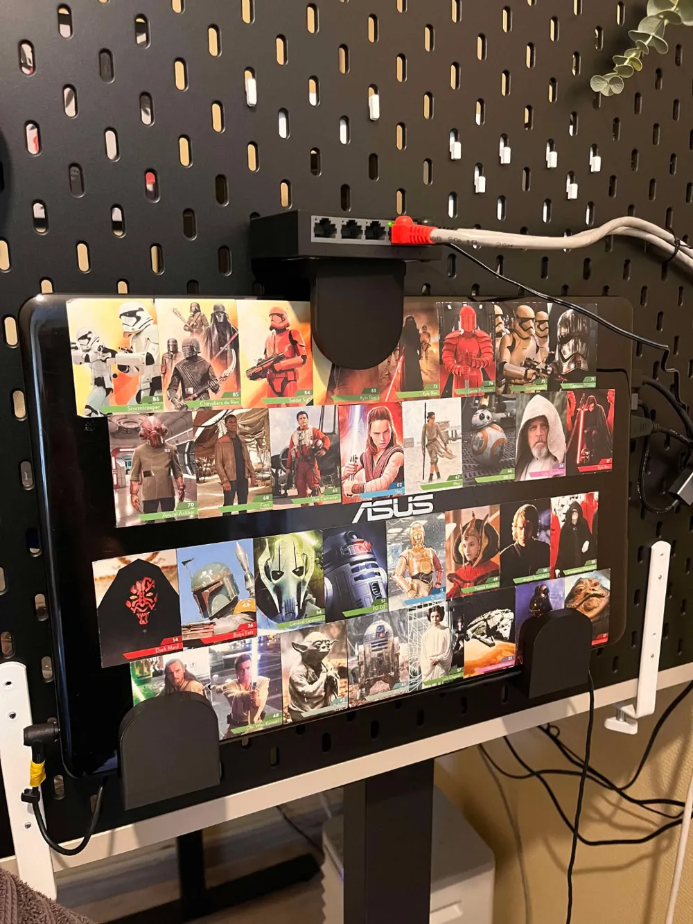 Ikea Skadis Laptop Holder