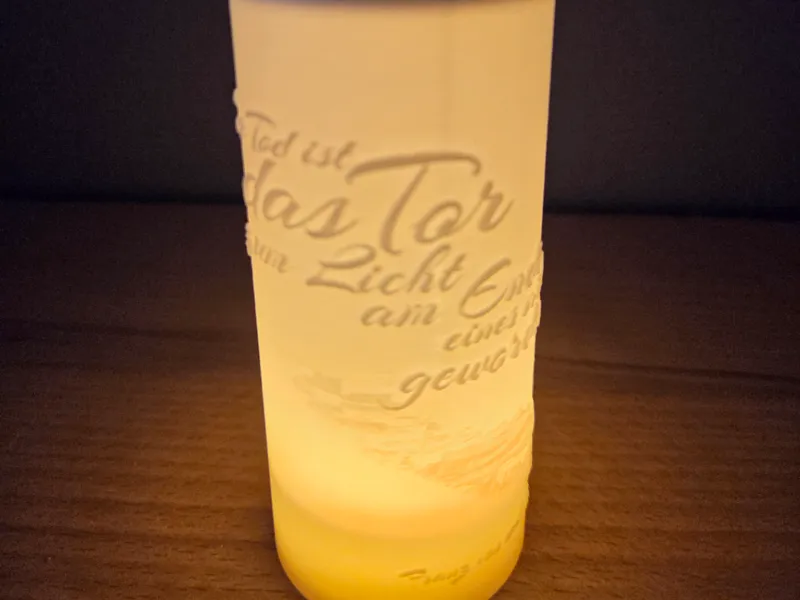 Teelicht Trauer