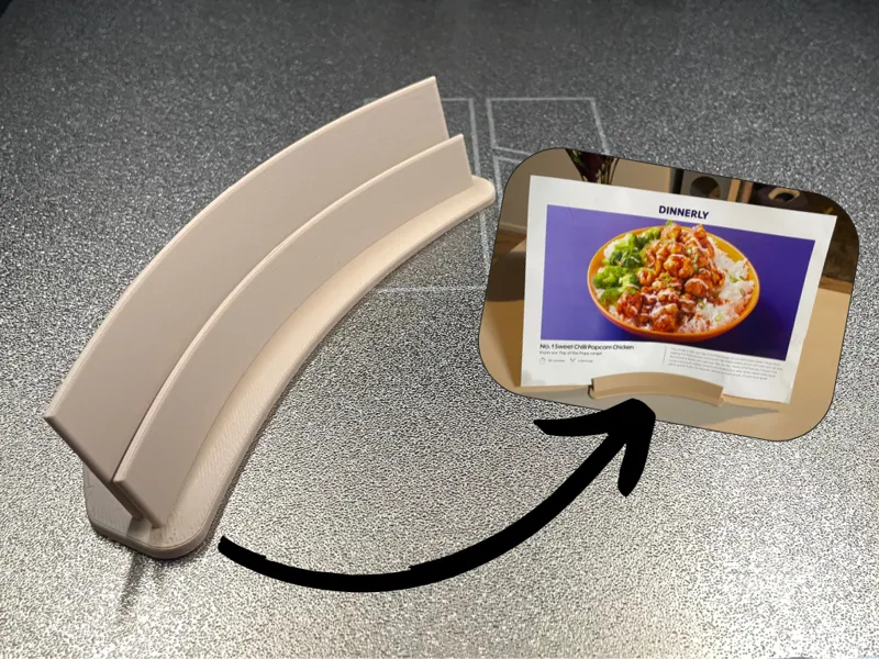 Recipe Card Holder / Document Stand