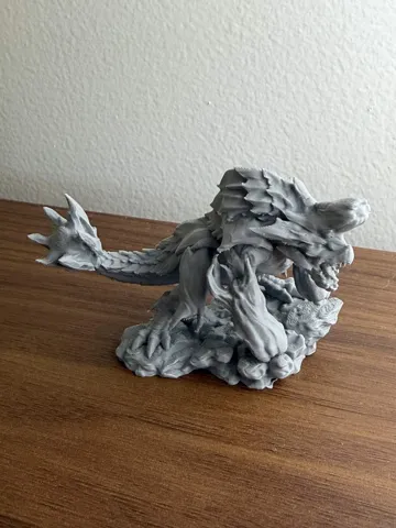 Escenografía en miniatura: Brachydios - Monster Hunter Diorama #041 — vista de referencia 2
