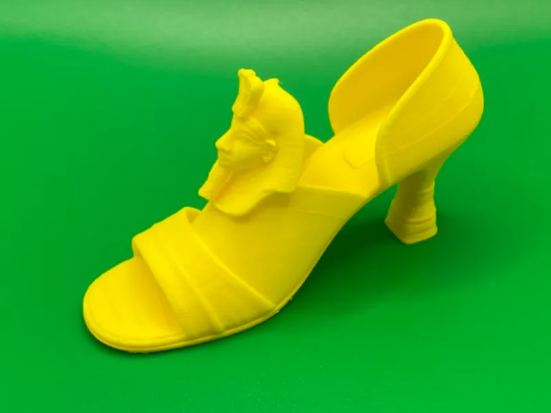Sandals heeled in pharao ancient egypt style shoes