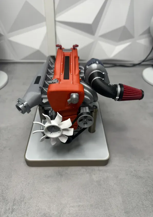 Tribute to the RB26 Engine (Fanmade Model) view 3