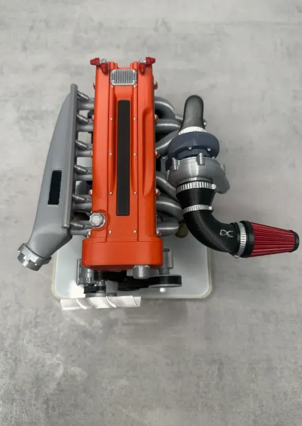 Tribute to the RB26 Engine (Fanmade Model) view 4