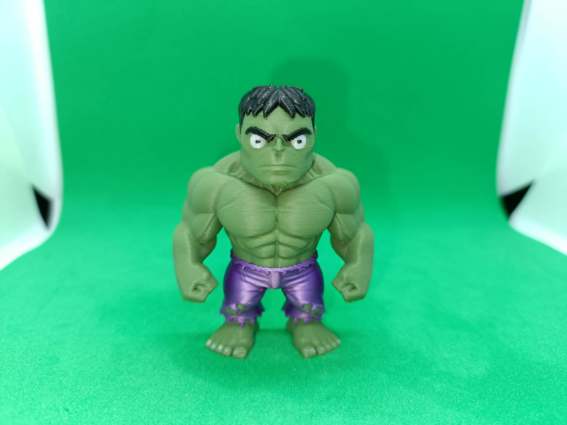 Chibi Style Hulk Marvel Heroes Universe Fanart